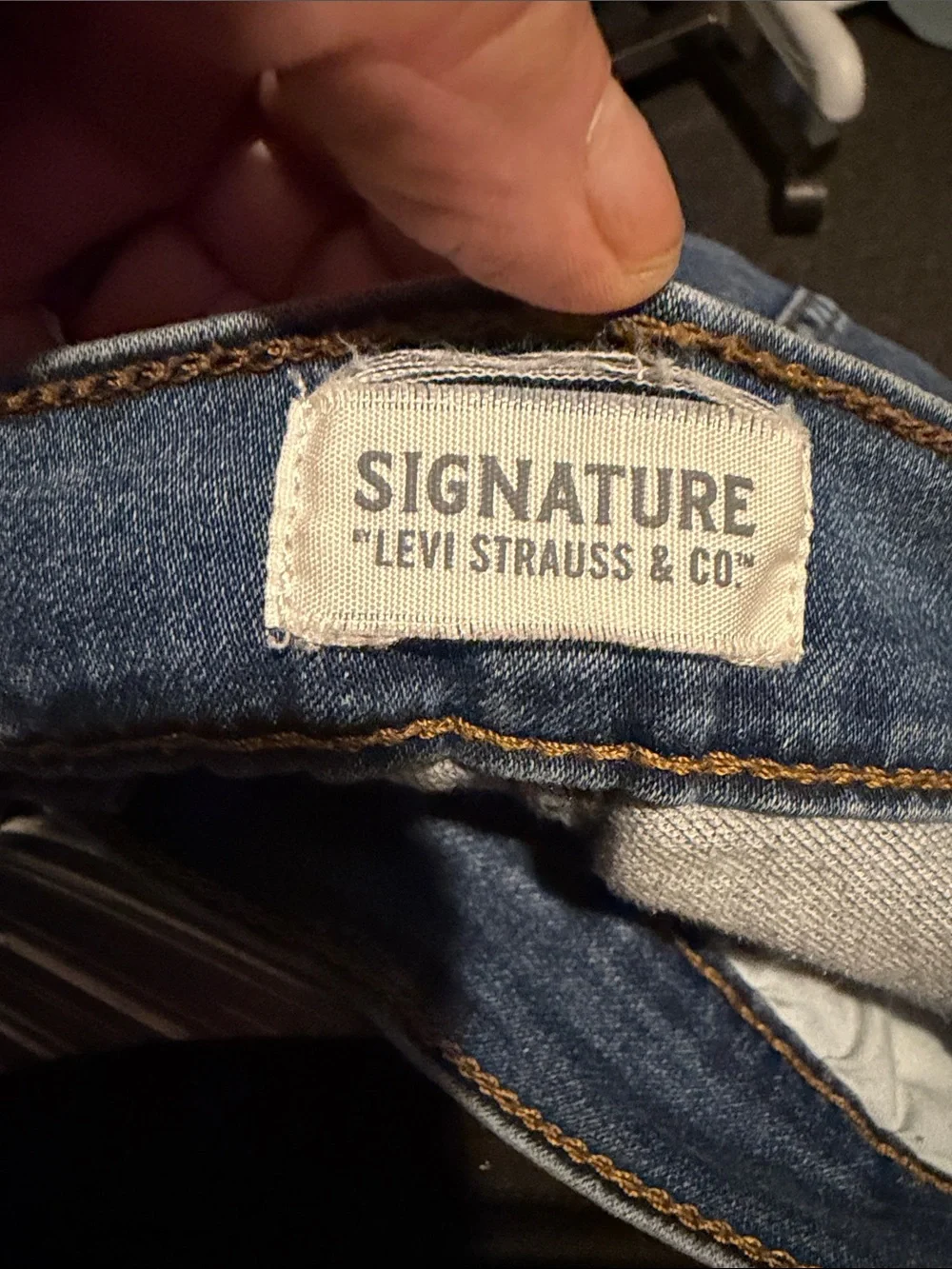 Signature by Levi Strauss & Co. Men's Regular Fit Straight Leg Jeans - 36x30